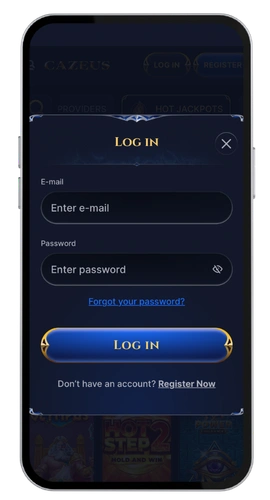 Cazeus casino Anmeldung